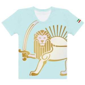 Lion and Sun Opal Women T-Shirt