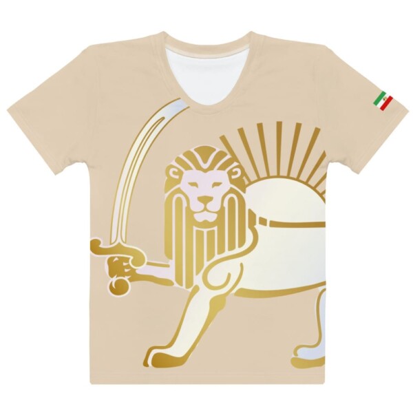 Lion and Sun Opal Women T-Shirt