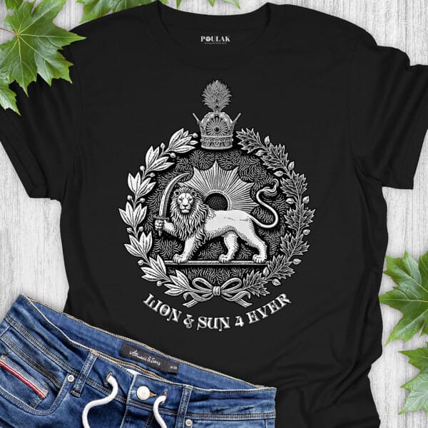 DryBlend T-Shirt Ink Lion and Sun 4 Ever Poulak