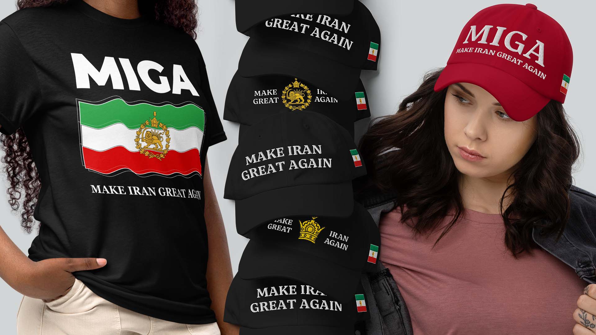 make iran great again poulak