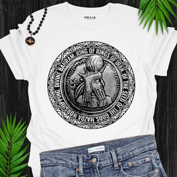 Sassanian Bahram T-Shirt Persian Fashion Poulak