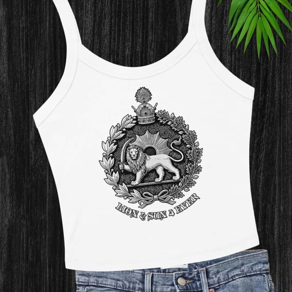 INK Lion and Sun tank top