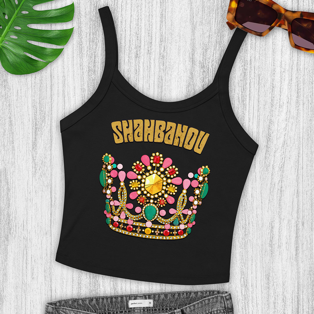 Retro Shahbanou Top-4 Retro Shahbanou Tank Top Poulak