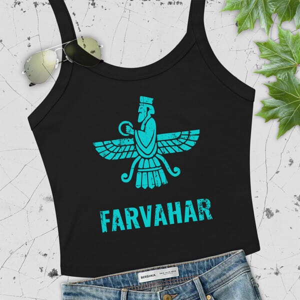 Stencil Farvahar Tank Top