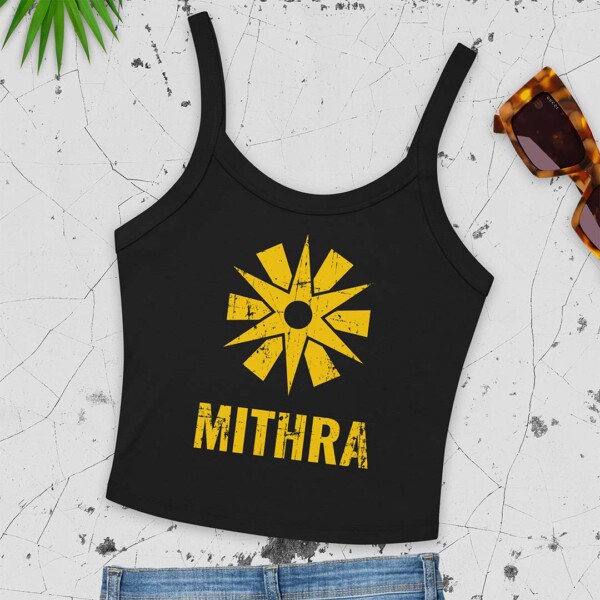 Stencil Mithra Tank Top persian fashion poulak