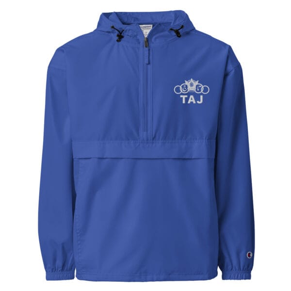taj football champion packable jacket poulak