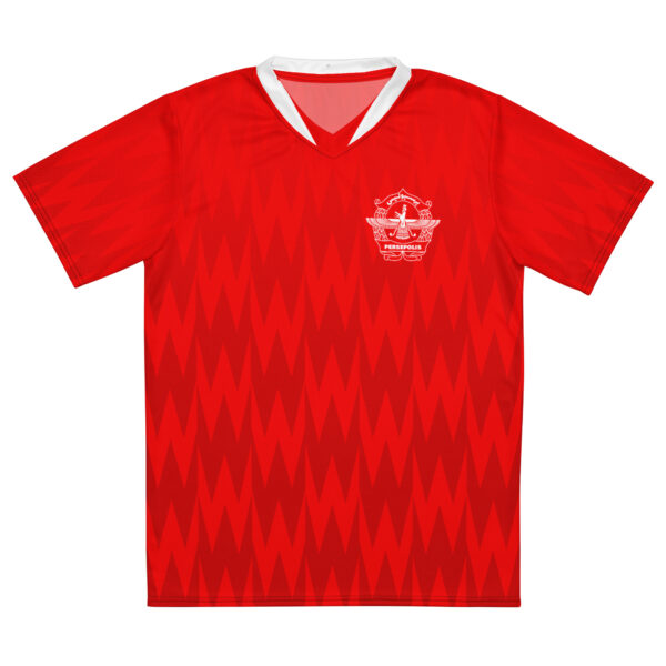 PERSEPOLIS Chevron Recycled unisex sports jersey